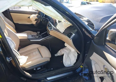 2020 BMW 3 Series 330I xDrive из США, поврежденный, VIN 3MW5R7J06L8B20203